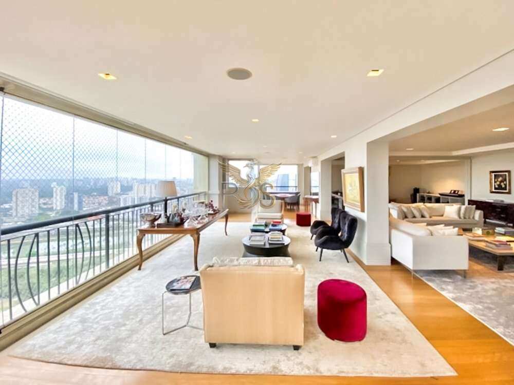 Apartamento de luxo à venda com 4 quartos, 607m² - Paraíso do Morumbi,São Paulo