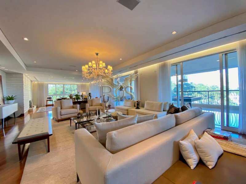 Apartamento de luxo à venda com 4 quartos, 607m² - Paraíso do Morumbi,São Paulo